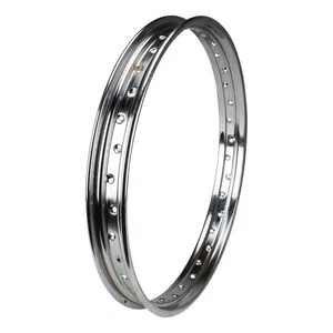 Chrom Felge 1.5-17 Rad 1,50 x 17 Zoll für Hercules K 50 MK Mofa Moped Mokick - Picture 1 of 5
