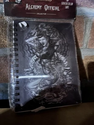 Tattooed Model Notebook Holographic Front - Image 1 of 2