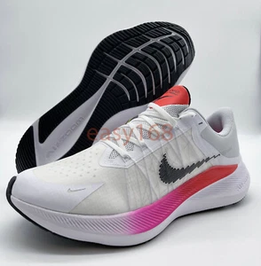 New Nike Winflo 8 Road Running Shoes Sz 10.5 White Traning 44.5 W3419-100 - Picture 1 of 8