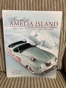 RM Auctions Automobiles of Amelia Island Car AUCTION CATALOG Ritz Carlton 2009 - Picture 1 of 2
