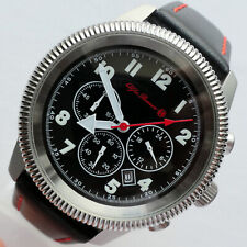 Alfa Romeo Classic Rally Racing Aviator Pilot Car Accessory Chronograph Watch