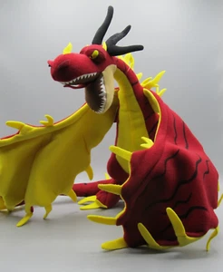How To Train Your Dragon Live Spectacular Red Hookfang Poseable 25"Plush NEW HTF - Picture 1 of 12