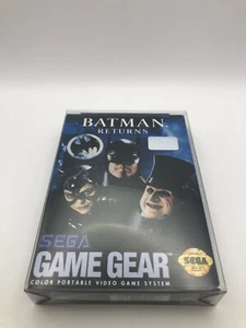 Batman Returns Sega Game Gear Raro Variante EE. UU. con Manual 8 Bit Retro 1992 #0250 - Imagen 1 de 16