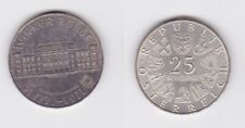 25 Schilling Silber Münze Österreich 1971 Wiener Börse 1771-1971 (141590)