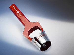 Hierro perforado redondo 25 mm forjado hierro de asa herramienta de perforación profesional - Imagen 1 de 1