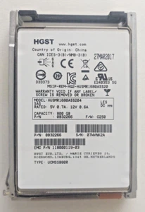 EMC 800GB FLASH 2.5" SFF SAS SSD 0B32266 118000119-03 UCMSSB80R - Picture 1 of 3