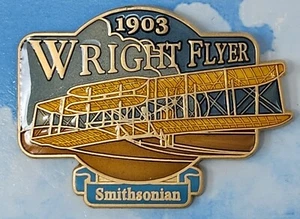 Smithsonian Wright Flyer Pin 1903 Milestones Of Flight Collectors Pin 4 - Picture 1 of 5