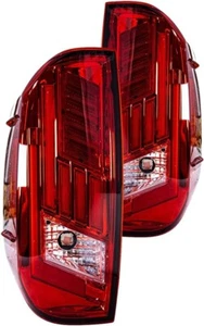 Renegade 14-18 Fits Toyota Tundra LED Sequential Tail Lights Chrome Red LH & RH - Picture 1 of 5