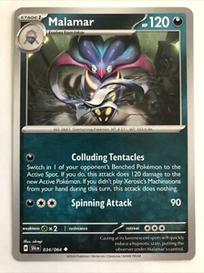 Pokémon TCG Shrouded Fable Malamar 034/064 NM - Picture 1 of 2