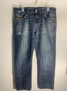 Denim & Supply Ralph Lauren Jeans 34x32 Blue Straight Leg Cotton Denim - Picture 1 of 10