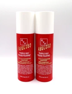 Lot/2 vo Fabuloso Colour Intensifying Conditioner Purple Red ~ 8.5 oz x 2 ~ - Picture 1 of 2