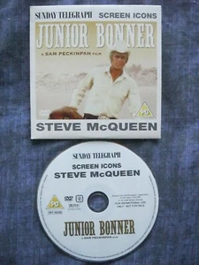 Screen Icons. JUNIOR BONNER. Sunday Telegraph Promo DVD. Steve McQueen. NEW.  - Picture 1 of 7
