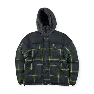 Polo Ralph Lauren Plaid Down Puffer Jacket Men's Medium - Picture 1 of 8