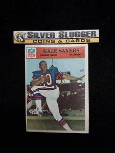 1966 Gale Sayers Philadelphia Football Card #38 RC Rookie Vintage SEE PICTURES - Picture 1 of 7
