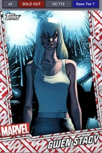 Marvel Topps Sammeln Tier 7 Gwen Stacy Motion - Bild 1 von 1
