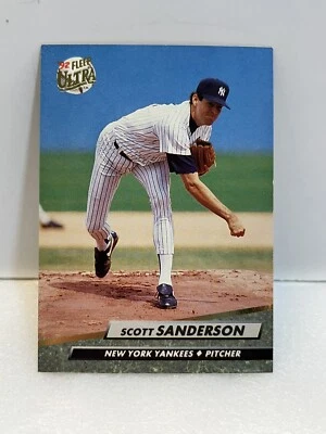 Scott Sanderson - 1992 Fleer Ultra #414 - New York Yankees Baseball Card - Image 1 of 4