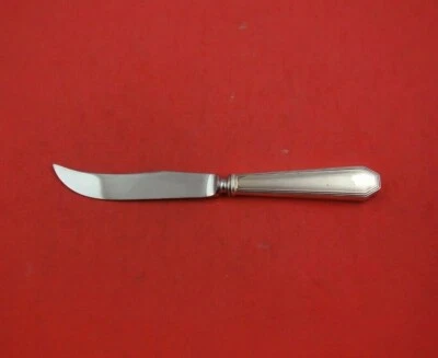 Cuchillo de fruta de plata esterlina Queen Anne Plain de Dominick and Haff tapa dentada Foto 1 de 3
