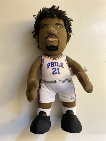 Philadelphia 76ers Joel Embiid 10" Plush Figure NBA Cover