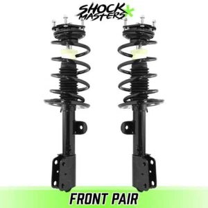 Front Pair Complete Strut Spring Assemblies for 11-13 Ford Explorer FWD - Picture 1 of 8