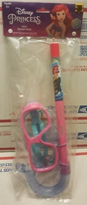 DISNEY PRINCESA ARIEL Máscara de Natación Snorkel Ajustable con Lente PC Edades 5+ UB9 - Imagen 1 de 2