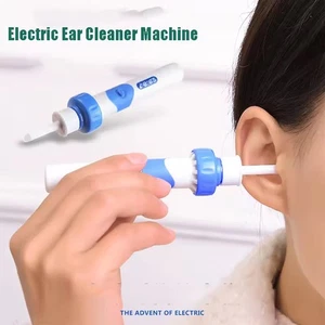 Aspirador de oído eléctrico seguro para bebés removedor de cera suave sin dolor - Imagen 1 de 25
