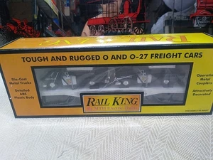 Coche plano RailKing MTH TRANSPORTE AUTOMÁTICO con 2 vagones de policía de Maryland 30-76035 nuevo en stock  - Imagen 1 de 8