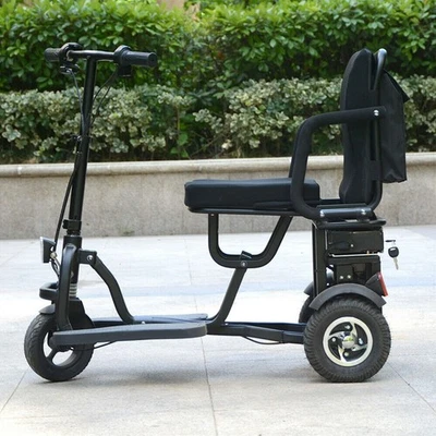 Scooter de movilidad para personas mayores, alcance máximo de 15 millas y 3,7 mph, batería extraída-FDA Foto 1 de 4