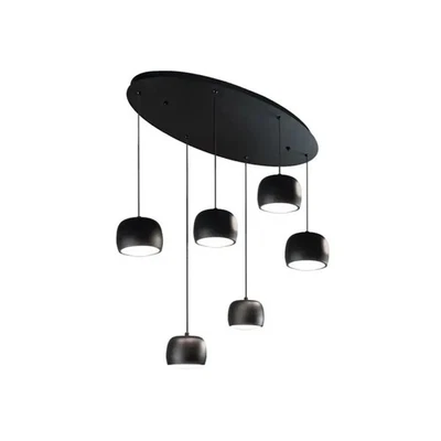 Colgantes negros claros Artcraft Lighting AC6786BK Port Charlotte Island 6 Foto 1 de 4