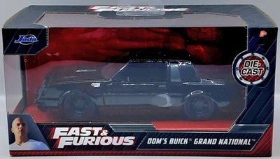 Jada Toys Fast & Furious: Dom's Buick Grand National Black 1/32 New - Image 1 of 4