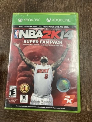 NBA 2K14 Super Fan Pack SELLADO/TOTALMENTE NUEVO - Xbox 360 Xbox One - 2k Deportes Foto 1 de 2