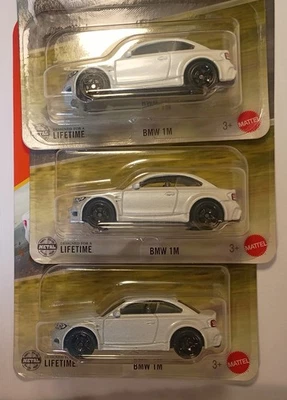 Matchbox Lot of 3 BMW 1M White 2025 M Case New in Pack In Stock In US - Image 1 of 3