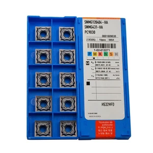10Pcs SNMG120404-HA SNMG431-HA PC9030 Carbide-Inserts For Stainless-Steel - Zdjęcie 1 z 12