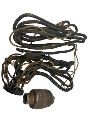 OEM NOS Ford Model A Headlamp Wiring Harness & Light Switch Antique Car - Image 1 of 4