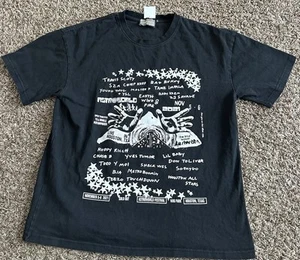 Flash Hood Travis Scott Astroworld 2021 Festival Houston Black T-shirt Men 2XL - Picture 1 of 4