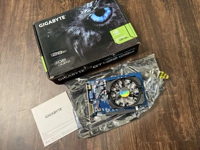 Gigabyte GeForce GT 420 128 Bit 2GB DDR3 PCIe 2.0 Graphics Card- GV-N420-2GI - Image 1 of 4