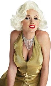 California Costume Sexy Marilyn Monroe Wig Adult Women Halloween Accessory 70468 - Picture 1 of 3