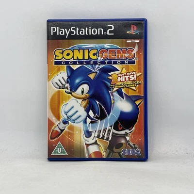 Sonic Gems Collection SEGA PS2 Sony PlayStation Video Game Free Post PAL - Image 1 of 2