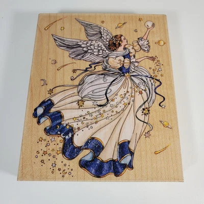 Estampilla de goma Laine Gordon 90232 Angel of Harmony 4,5 x 5,5 estampillas ocurren sin usar Foto 1 de 4