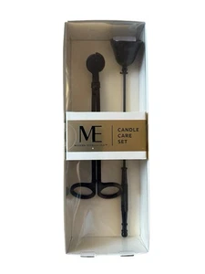 Modern Expressions Juego de Cuidado de Velas Mecha de Velas Negra Recortador y Apagador de Velas - Imagen 1 de 3