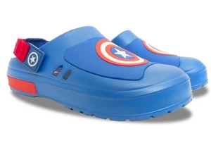 Marvel Captain America Clogs Men's Size 9, NEW! - Picture 1 of 5