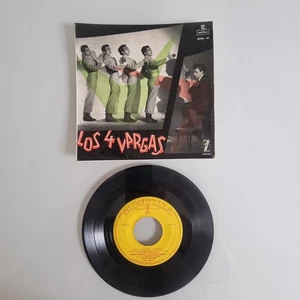 Extrêmement rare Los 4 Vargas vinyle ép entièrement signé. - Photo 1/2