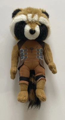 Pelúcia Marvel Guardians Of The Galaxy Rocket Raccoon 9” Just Play - Imagem 1 de 3