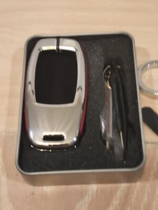 Metal Car Remote Key Cover Shell For Mercedes Benz E/C Class A200 GLC E200 E350 - Picture 1 of 5