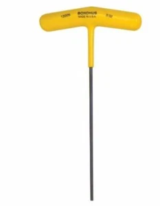 Bondhus 13207 T-Handle Hexagon Key 1/8" AF Imperial Driver Wrench Hex - Picture 1 of 4