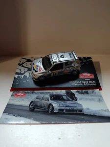 Renault Clio Maxi #14 Rallye Monte Carlo 1995 Ixo Altaya 1/43 - Imagen 1 de 11