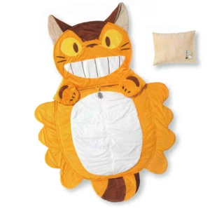 Studio Ghibli My Neighbor Totoro Catbus Bettwäschegarnitur Schlafsack mit Kissen Schal - Bild 1 von 1