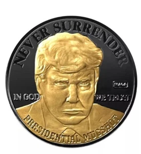 Donald Trump Proof Dual Ruthenium/24KT Gold Plated - Picture 1 of 3