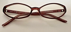 Christian Dior Eyeglasses Frames CD 3043 80U Brown Burgundy Red Round 53-15-135 - Picture 1 of 11