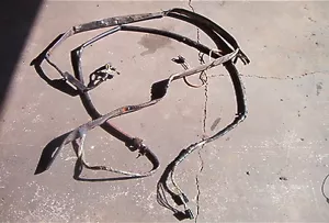 70 71 72 CHEVELLE STATIONWAGON FRONT TO REAR FLOOR WIRE HARNESS OEM - Picture 1 of 3
