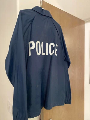 Auto Theft Bureau Police Jacket Costume Production New L Halloween Prop - Image 1 of 4